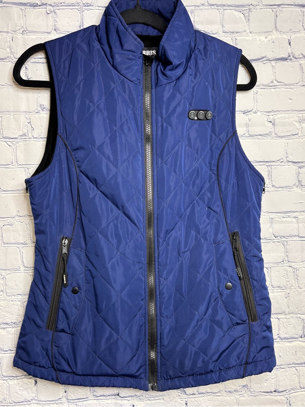 ARRIS Blue Quilted Gorpcore Outdoors Techwear Casual Unisex Heated Vest M